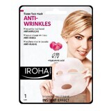 Anti-rimpel gezichtsmasker op textiel, 23 ml, Iroha