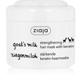Mascarilla fortalecedora del cabello con leche de cabra y queratina, 200 ml, Ziaja