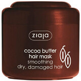 Mascarilla para cabello seco y dañado con manteca de cacao, 200 ml, Ziaja