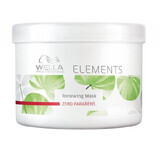 Parabeenvrij herstellend masker voor beschadigd haar Elements, 500 ml, Wella Professionals