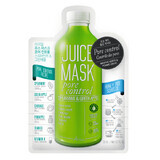 Maschera tovagliolo con menta e succo di mela verde Maschera Pore control, 20 g, Ariul