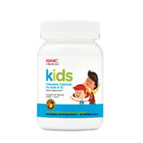 Milestones Kids Calcio con sabor a naranja y limón para niños de 4 a 12 años, (584766), 60 comprimidos, GNC