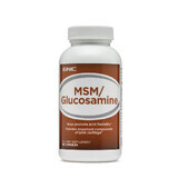 MSM y Glucosamina 500 mg (156012), 90 cápsulas, GNC