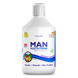 Multivitamine Vloeibaar voor Mannen, 500 ml, Swedish Nutra