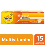 Supradyn Energy, Multivitamins, 15 Effervescent Tablets, Bayer