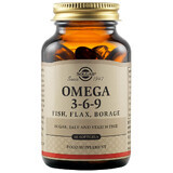 Omega 3-6-9, 60 cápsulas, Solgar