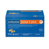 Orthomol Junior C Plus con sabor a naranja, 30 comprimidos, Orthomol