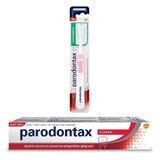 Pachet Pastă de dinți Classic Parodontax, 75 ml + Periuță de dinți Interdental Parodontax, Extra Soft, Gsk