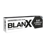 Dentífrico blanqueador con carbón activo natural Blanx Black, 75 ml, Coswell