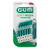 Soft-Picks Advanced Cepillos interdentales grandes, 30 piezas, Sunstar Gum