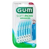 Soft-Picks Advanced Cepillos interdentales pequeños, 30 piezas, Sunstar Gum