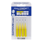 Interdentalbürsten Mono Compact Gelb, 4 Stück, Elgydium