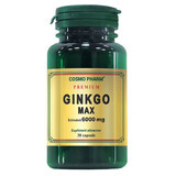 Ginkgo Max Premium 6000 mg, 30 cápsulas, Cosmopharm