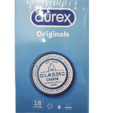 Prezervative Classic, 18 bucăți, Durex