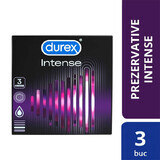 Prezervative Intense, 3 bucati, Durex