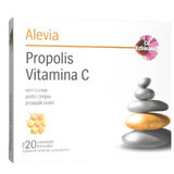 Propóleo Vitamina C con Equinácea, 20 comprimidos masticables, Alevia