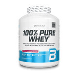 100% Pure Whey Cheesecake Proteína en Polvo con Frambuesa, 2270g, Biotech USA