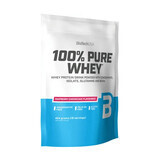 Pudra proteica 100% Pure Whey BioTech USA Raspberry Cheesecake, 454 g