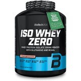 Pudra proteica Iso Whey Zero cu aroma de capsuni, 2270 g, BiotechUsa