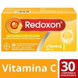 Redoxon 1000 mg vitamina C con sabor a limón, 30 comprimidos efervescentes, Bayer