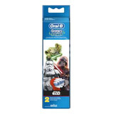 Recipiente para cepillo de dientes eléctrico Braun Stages Power Star Wars, 2 piezas, Oral-B