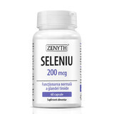 Selenio 200 mcg, 60 cápsulas, Zenyth