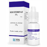 Ephedrine serum nasal drops 1%, 10 ml, Tis Pharmaceutical