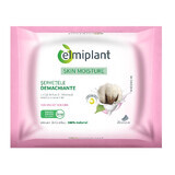 Servetele demachiante ten uscat si sensibil Skin Moisture, 25 bucati, Elmiplant