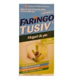 Jarabe para la tos con yemas de pino, Faringo Tusiv, 120 ml, Terapia