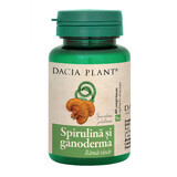 Spirulina e Ganoderma, 60 compresse, Pianta Dacia