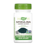 Spirulină Micro Algae 380 mg Natures Way, 100 capsule, Secom