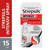 Strepsils Intensiv Spray faríngeo oral, 15 ml, Reckitt Benckiser Healthcare