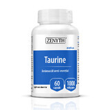 Taurina 1000 mg, 60 cápsulas, Zenyth