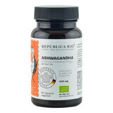 Ashwagandha 400 mg, 60 cápsulas, Republica Bio