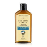 Huile de coco et de monoï pour le corps et les cheveux, 200 ml, L'Erboristica