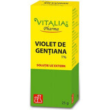 Violeta de genciana 1%, 25 g, Vitalia