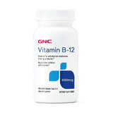 Vitamina B-12 500 mcg (099319), 100 comprimidos, GNC