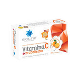 Vitamina C con propóleo puro Bioline, 30 comprimidos, Helcor