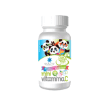 Vitamina C para niños MiniVitamina C 100 mg Bioline, 30 comprimidos para chupar, Helcor