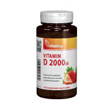 Vitamina D 2000IU, 210 comprimidos masticables, VItaking