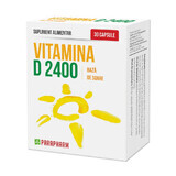 Vitamina D 2400, 30 cápsulas, Parapharm