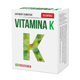 Vitamina K, 30 cápsulas, Parapharm