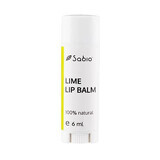 Balsamo labbra al lime, 6 ml, Sabio