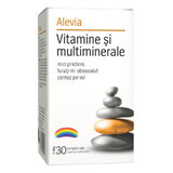 Vitaminas y Multiminerales, 30 comprimidos, Alevia