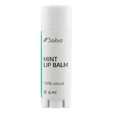 Lippenbalsem met munt, 6 ml, Sabio