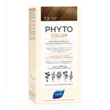 Phytocolor Tinte Permanente, Rubio Dorado 7.3, 50 ml, Phyto