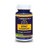 Zinc Complex, 60 cápsulas, Herbagetica