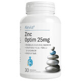 Zinc Optim 25mg, 30 comprimés, Alevia