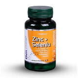 Zinc, Selenio con Vitamina C Natural, 60 cápsulas, DVR Pharm