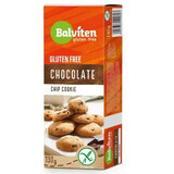 Biscuiti fara gluten cu ciocolata, 130 g, Balviten